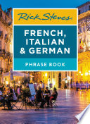 Rick Steves French  Italian   German Phrase Book