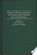 Cross Cultural Analysis of Values and Political Economy Issues