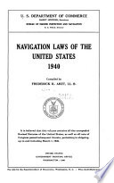 Navigation Laws of the United States  1940