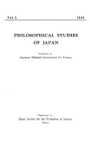 Philosophical Studies of Japan