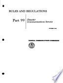 Rules and regulations   Federal Communications Commission