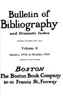 Bulletin of Bibliography and Dramatic Index