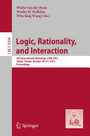 Logic, Rationality, and Interaction