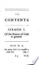 Fifteen sermons on various subjects, viz. Of faith in general [&c.]. Vol.12 [of Sermons] publ. by R. Barker