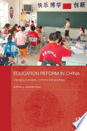 Education Reform in China Book