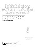 Public Relations as Communication Management