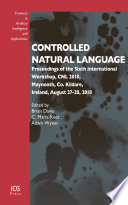 Controlled Natural Language