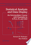 Statistical Analysis and Data Display Book