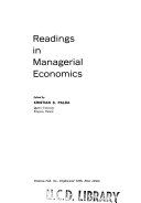 Readings in Managerial Economics