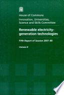 Renewable Electricity   Generation Technologies