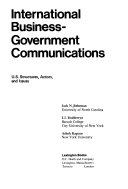 International Business government Communications Book