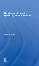 Planning And Conducting Applied Agricultural Research