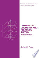 Differential Geometry and Relativity Theory Book