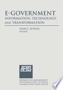 E Government  Information  Technology  and Transformation