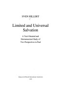 Limited And Universal Salvation