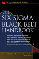 The Six Sigma Black Belt Handbook Book PDF