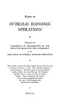Report on Overseas Economic Operations