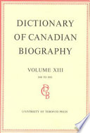 Dictionary of Canadian Biography