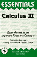 Calculus III Essentials