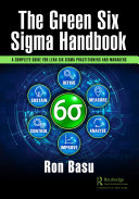 The Green Six Sigma Handbook Pdf/ePub eBook