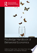 Routledge Handbook of Behavioral Economics Book