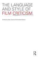 The Language and Style of Film Criticism