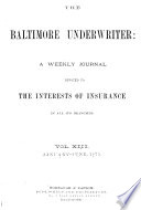 The Baltimore Underwriter Book