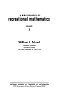 A Bibliography of Recreational Mathematics
