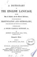 A dictionary of the English language