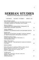 Serbian Studies