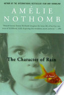 The Character of Rain Book