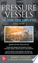 Pressure Vessels  The ASME Code Simplified  Ninth Edition Book