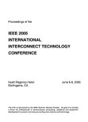 Proceedings of the IEEE ... International Interconnect Technology Conferece