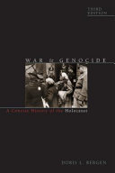 War and Genocide Book