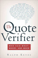 The Quote Verifier