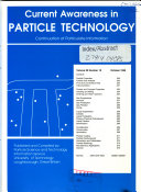 Current Awareness in Particle Technology