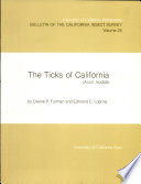 The Ticks of California  Acari Ixodida 