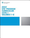 2022 CFA Program Curriculum Level I Box Set Pdf/ePub eBook