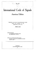 International Code of Signals  American Edition