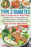 Type 2 Diabetes Diet Cookbook   Meal Plan