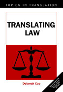 Translating Law