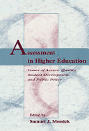 Assessment in Higher Education