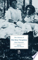The History of Miss Betsy Thoughtless PDF Book By Eliza Haywood