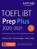 TOEFL iBT Prep Plus 2020-2021