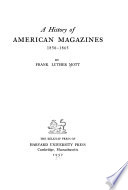A History of American Magazines: 1850-1865