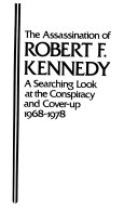 The Assassination of Robert F  Kennedy Book