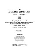 The Hansard Hansford Family History