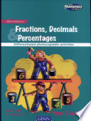 Fractions  Decimals and Percentages Book