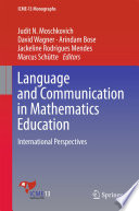Language and Communication in Mathematics Education Book