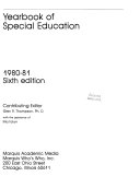 Yearbook Of Special Education